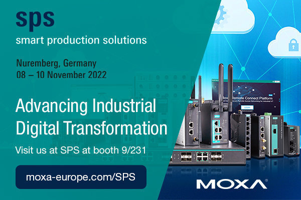 SPS 2022: Redefining a Connected Tomorrow with Moxa
